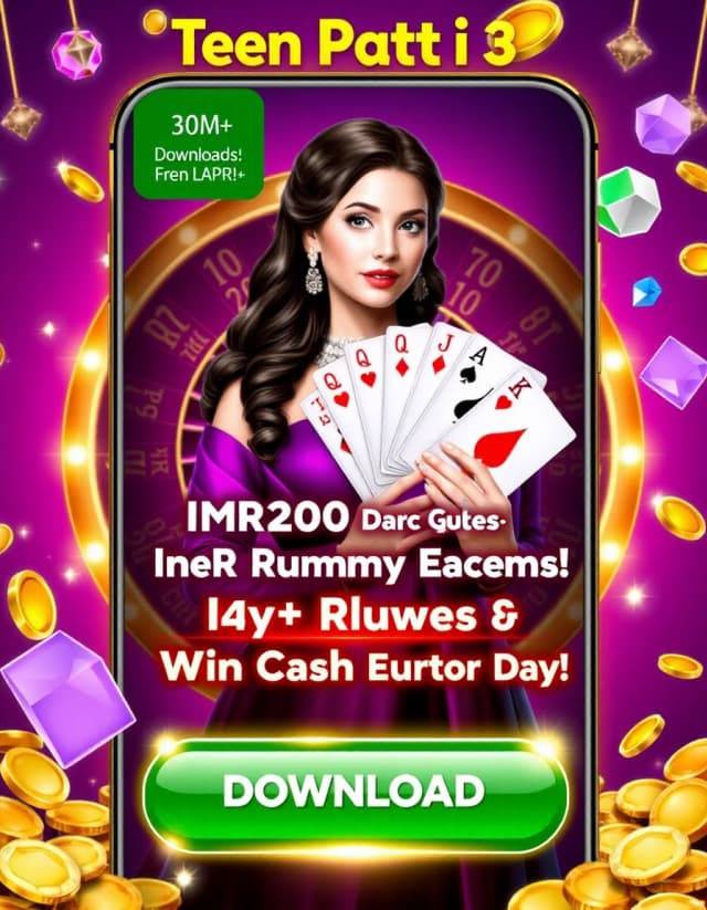 Teen Patti 3 Banner